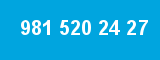 981 520 24 27 981 520 24 27
